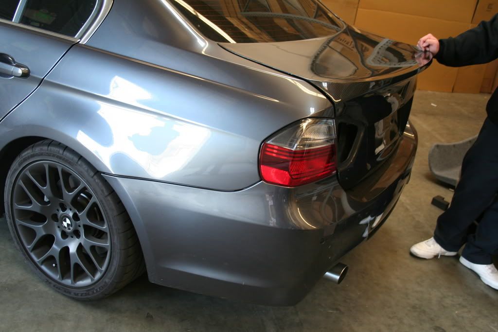 FS E90 CSL CF trunk, new.